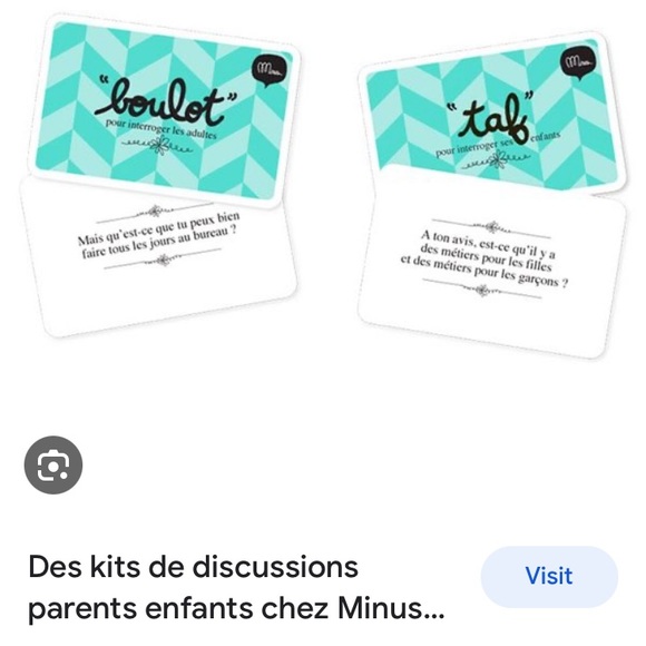 French Language MINUS Au Boulot (At Work) Discussion Cards 50 - Picture 2 of 5